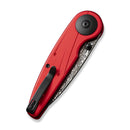 CIVIVI Starflare Thumb Stud & Button Lock Knife Aluminum Handle (3.3" Damascus Blade) C23052 - DS1 - CIVIVI