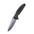 CIVIVI Statera Flipper Knife G10 & Carbon Fiber Handle (3.45" D2 Blade) C901B - CIVIVI