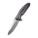 CIVIVI Statera Flipper Knife G10 & Carbon Fiber Handle (3.45" Damascus Blade) C901DS - CIVIVI