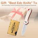 CIVIVI StellarQuill Pen & Button Lock Elementum II Flipper Knife Combo Gift Pack C23049 - CIVIVI