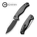 CIVIVI Stormhowl Flipper & Button Lock Knife Aluminum Handle (3.3" Nitro - V Blade) C23040B - 1 - CIVIVI