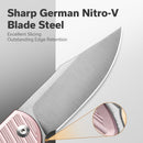 CIVIVI Stormhowl Flipper & Button Lock Knife Aluminum Handle (3.3" Nitro - V Blade) C23040B - 3 - CIVIVI