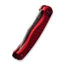 CIVIVI Stormhowl Flipper & Button Lock Knife Aluminum Handle (3.3" Damascus Blade) C23040B - DS1 - CIVIVI