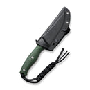 CIVIVI Stormridge Fixed Blade Knife Micarta Handle (3.92" Nitro - V Blade) C23041 - 3 - CIVIVI