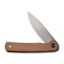 CIVIVI Stylum Front Flipper & Slip Joint Knife Micarta Handle (2.96" 10Cr15CoMoV Blade) C20010B - A - CIVIVI