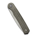 CIVIVI Stylum Front Flipper & Slip Joint Knife Micarta Handle (2.96" 10Cr15CoMoV Blade) C20010B - C - CIVIVI
