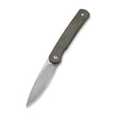 CIVIVI Stylum Front Flipper & Slip Joint Knife Micarta Handle (2.96" 10Cr15CoMoV Blade) C20010B - C - CIVIVI