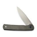 CIVIVI Stylum Front Flipper & Slip Joint Knife Micarta Handle (2.96" 10Cr15CoMoV Blade) C20010B - C - CIVIVI