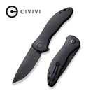 CIVIVI Synergy3 Flipper Knife G10 Handle (3.24" Nitro - V Blade) C20075D - 1 - CIVIVI