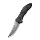 CIVIVI Synergy3 Flipper Knife G10 & Carbon Fiber Handle (3.24" Damascus Blade) C20075A - DS1 - CIVIVI