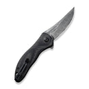 CIVIVI Synergy3 Flipper Knife G10 & Carbon Fiber Handle (3.24" Damascus Blade) C20075A - DS1 - CIVIVI
