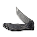 CIVIVI Synergy3 Flipper Knife G10 & Carbon Fiber Handle (3.24" Damascus Blade) C20075B - DS1 - CIVIVI