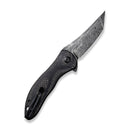 CIVIVI Synergy3 Flipper Knife G10 & Carbon Fiber Handle (3.24" Damascus Blade) C20075B - DS1 - CIVIVI