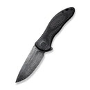 CIVIVI Synergy3 Flipper Knife G10 & Carbon Fiber Handle (3.24" Damascus Blade) C20075D - DS1 - CIVIVI