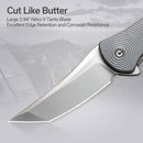 CIVIVI Synergy4 Flipper Knife G10 Handle (3.94" Nitro - V Blade) C21018B - 2 - CIVIVI