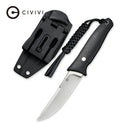 CIVIVI Tamashii Fixed Blade Knife G10 Handle (4.07" D2 Blade) C19046 - 1 - CIVIVI