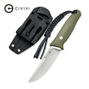 CIVIVI Tamashii Fixed Blade Knife G10 Handle (4.07" D2 Blade) C19046 - 2 - CIVIVI