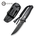 CIVIVI Tamashii Fixed Blade Knife G10 Handle (4.07" D2 Blade) C19046 - 3 - CIVIVI