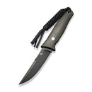 CIVIVI Tamashii Fixed Blade Knife Micarta Handle (4.07" D2 Blade) C19046 - 4 - CIVIVI