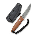 CIVIVI Tamashii Fixed Blade Knife Micarta Handle (4.07" D2 Blade) C19046 - 5 - CIVIVI