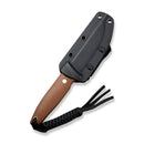 CIVIVI Tamashii Fixed Blade Knife Micarta Handle (4.07" D2 Blade) C19046 - 5 - CIVIVI