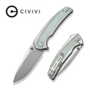 CIVIVI Teraxe Flipper & Thumb Stud Knife Stainless Steel & G10 Handle (3.48" Nitro - V Blade) C20036 - 2 - CIVIVI