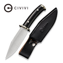 CIVIVI Teton Tickler Fixed Blade Knife G10 handle (5.45" D2 Blade) C20072 - 1 - CIVIVI
