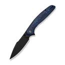 CIVIVI Thraxen Black & Blue & Purple G10 Handle (3.44" Black Stonewashed Nitro - V Blade) C25081 Sample1 - CIVIVI