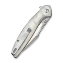 CIVIVI Thraxen G10 With Aluminum Foil Handle (3.44" Satin Finished Nitro - V Blade) C25081 Sample2 - CIVIVI