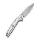 CIVIVI Thraxen G10 With Aluminum Foil Handle (3.44" Satin Finished Nitro - V Blade) C25081 Sample2 - CIVIVI