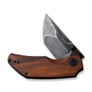 CIVIVI Thug 2 Thumb Stud Knife Wood Handle (2.69" Damascus Blade) C20028C - DS1 - CIVIVI