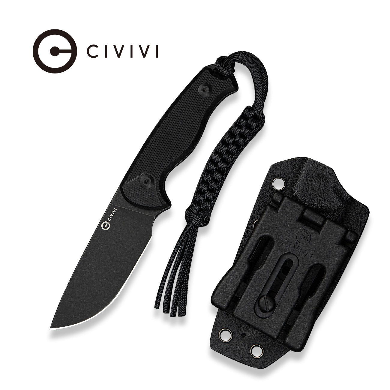 CIVIVI Timberbark Fixed Blade Knife G10 Handle