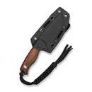 CIVIVI Timberbark Fixed Blade Knife Wood Handle (3.2" 14C28N Blade) C23094 - 4 - CIVIVI