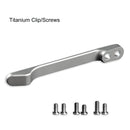 CIVIVI Titanium Pocket Clip with 6PCS Titanium screws T001C - CIVIVI