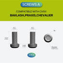 CIVIVI Titanium Pocket Clip with 6PCS Titanium screws T001D - CIVIVI