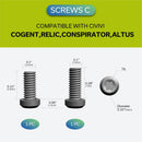 CIVIVI Titanium Pocket Clip with 6PCS Titanium screws T001D - CIVIVI