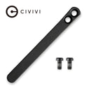CIVIVI Titanium Pocket Clip With Titanium screws T001B - CIVIVI