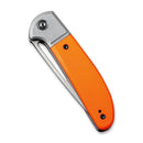 CIVIVI Trailblazer Slip Joint & Thumb Hole Knife G10 & Stainless Steel Handle (2.97" 14C28N Blade) C2018A - CIVIVI