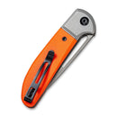 CIVIVI Trailblazer Slip Joint & Thumb Hole Knife G10 & Stainless Steel Handle (2.97" 14C28N Blade) C2018A - CIVIVI