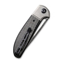 CIVIVI Trailblazer XL Slip Joint & Thumb Hole Knife Carbon Fiber & G10 & Stainless Steel Handle (3.46" Damascus Blade) C2101DS - 1 - CIVIVI