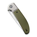 CIVIVI Trailblazer XL Slip Joint & Thumb Hole Knife G10 & Stainless Steel Handle (3.46" D2 Blade) C2101A - CIVIVI