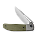 CIVIVI Trailblazer XL Slip Joint & Thumb Hole Knife G10 & Stainless Steel Handle (3.46" D2 Blade) C2101A - CIVIVI