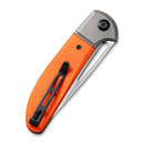 CIVIVI Trailblazer XL Slip Joint & Thumb Hole Knife G10 & Stainless Steel Handle (3.46" D2 Blade) C2101B - CIVIVI
