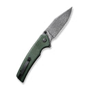 CIVIVI Tranquil Flipper & Thumb Stud Knife Micarta Handle (3.7" Damascus Blade) C23027 - DS1 - CIVIVI