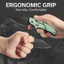 CIVIVI Typhoeus Adjustable Fixed Blade Knife Aluminum Handle (2.27" 14C28N Blade) C21036 - 4 - CIVIVI