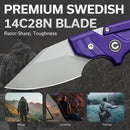 CIVIVI Typhoeus Adjustable Fixed Blade Knife G10 Handle (2.27" 14C28N Blade) C21036 - 2 - CIVIVI