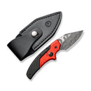 CIVIVI Typhoeus Adjustable Fixed Blade Knife Aluminum Handle (2.27" Damascus Blade) C21036 - DS1 - CIVIVI