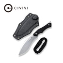 CIVIVI Vaquita II Fixed Blade Knife G10 Handle (3.2" Nitro - V Blade) C047C - 1 - CIVIVI