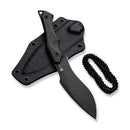 CIVIVI Vaquita II Fixed Blade Knife Micarta Handle (3.2" Nitro - V Blade) C047C - 3 - CIVIVI