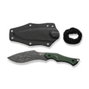 CIVIVI Vaquita II Fixed Blade Knife Micarta Handle (3.2" Damascus Blade) C047C - DS2 - CIVIVI